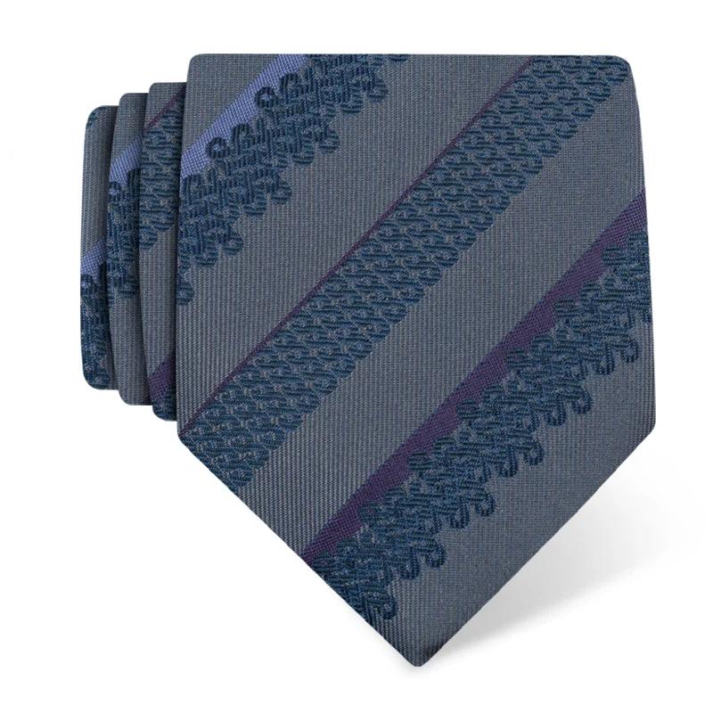 Kravata CROATA Teflon Tematski Kravata Teflon Pleter Plava  Svila 100%  