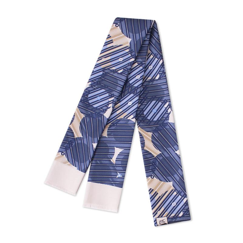 Šal Kravata CROATA Klasični Klasična Razno Plava  Svila 100%  