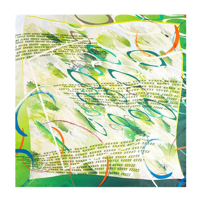 Rubac CROATA Klasični Rubac, klasičan Razno Zelena  Svila 100%  