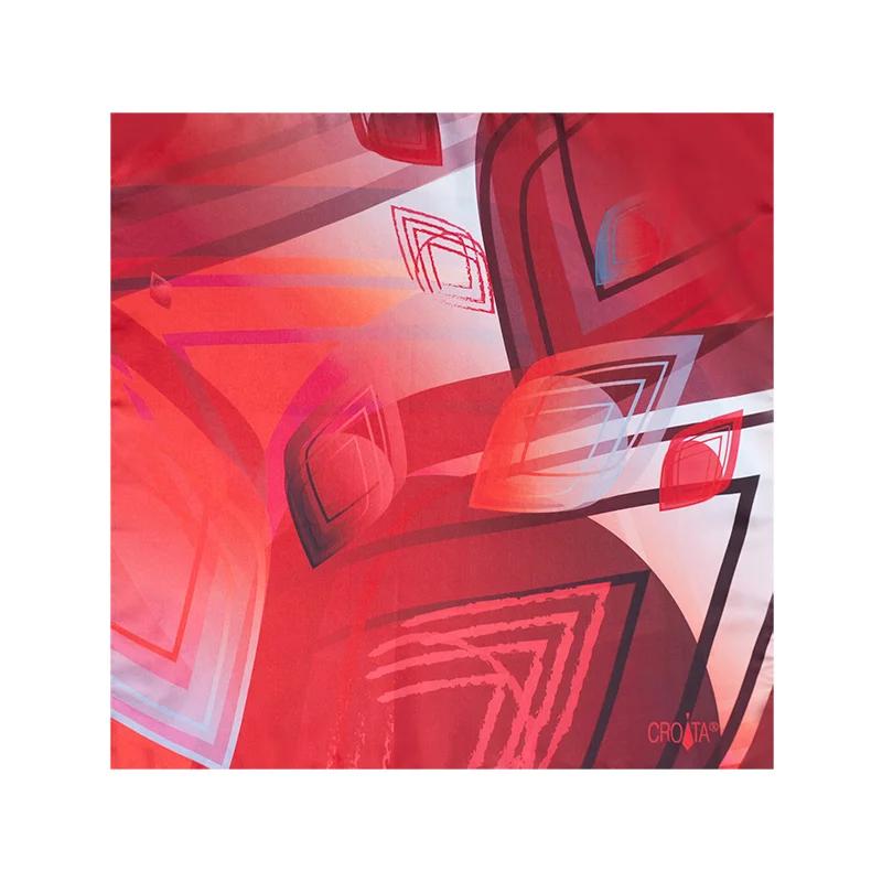 Mali rubac CROATA Klasični  Flora i Fauna Crvena  Svila 100%  