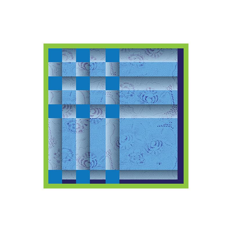 Rubac CROATA Brijuni Tematski Limitirana serija Narodni vez Siva  Svila 100%  