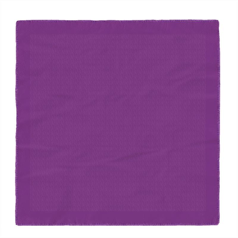 Rubac CROATA Dubrovnik Tematski Rubac, tematski Glagoljica Ljubičasta  svila 67%, vuna 33%  