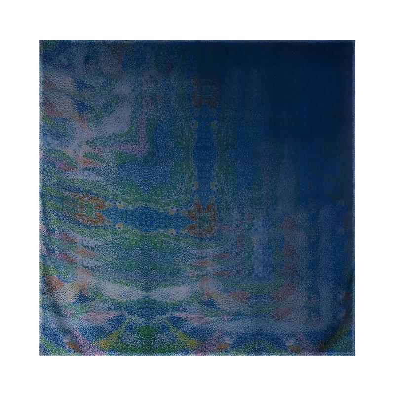 Rubac CROATA Art Brijuni Tematski   Plava  Svila 100%  