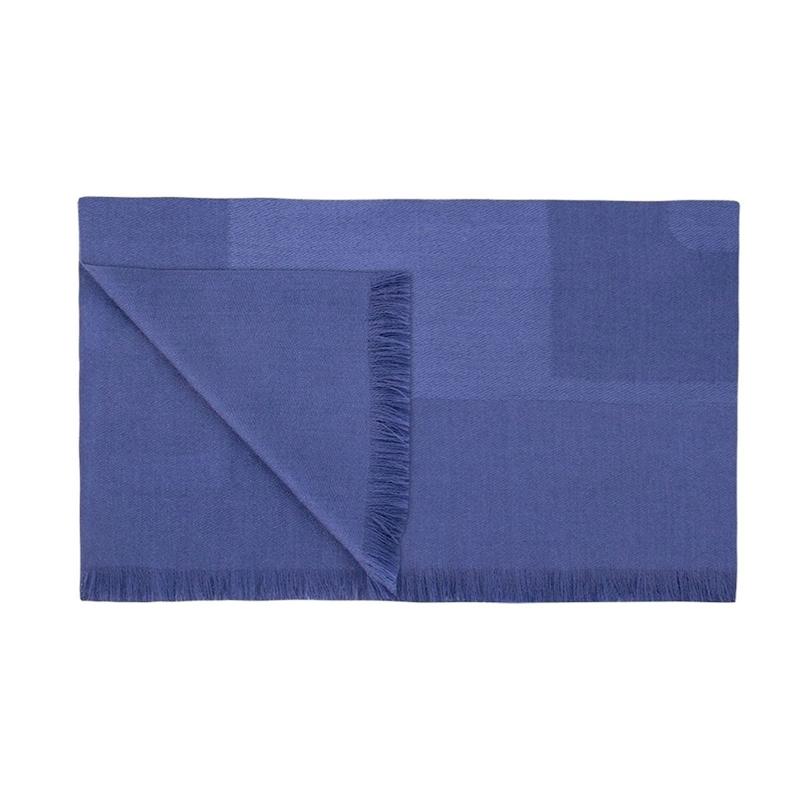 Šal CROATA Dubrovnik Tematski Limitirana serija Pleter Plava  Kašmir 100%  