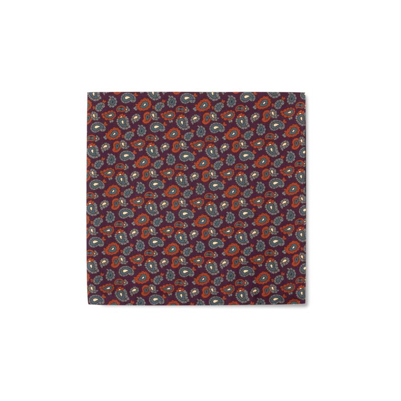 Rupčić CROATA Klasični Klasična Kašmir Ljubičasta  Svila 100%  