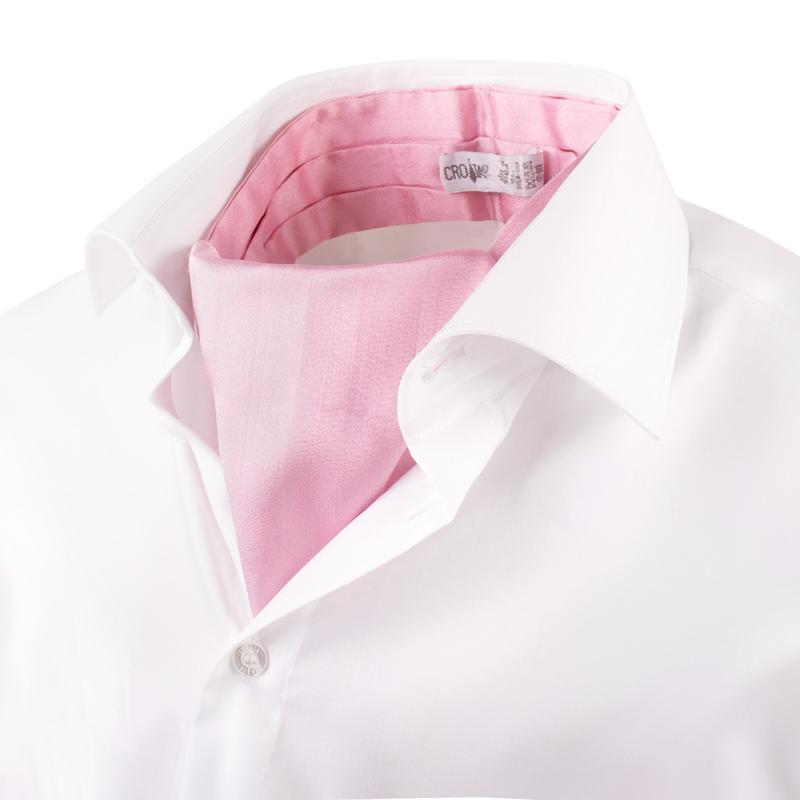 Vratna marama CROATA Klasični Klasična Jednobojni Bež  Svila 100%  