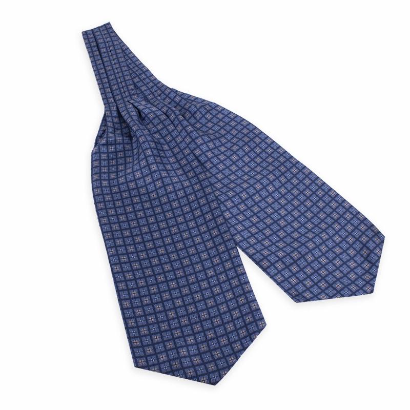 Vratna marama CROATA Klasični Klasična Razno Plava  Svila 100%  