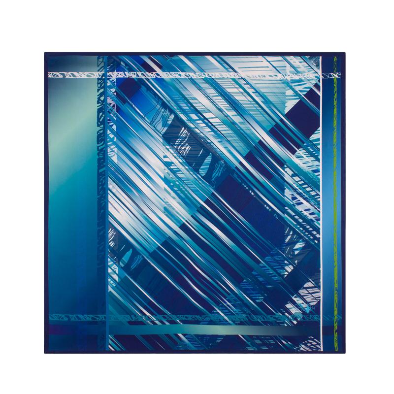 Mali rubac CROATA Klasični Rubac, klasičan Razno Plava  Svila 100%  