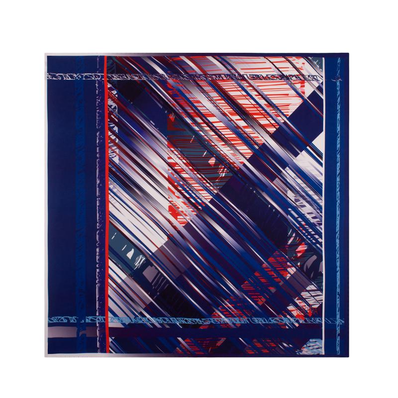 Mali rubac CROATA Klasični Rubac, klasičan Razno Plava  Svila 100%  