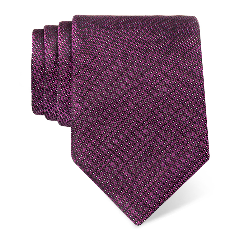 Kravata CROATA Klasični  Sitni uzorak Plava  Svila 100%  