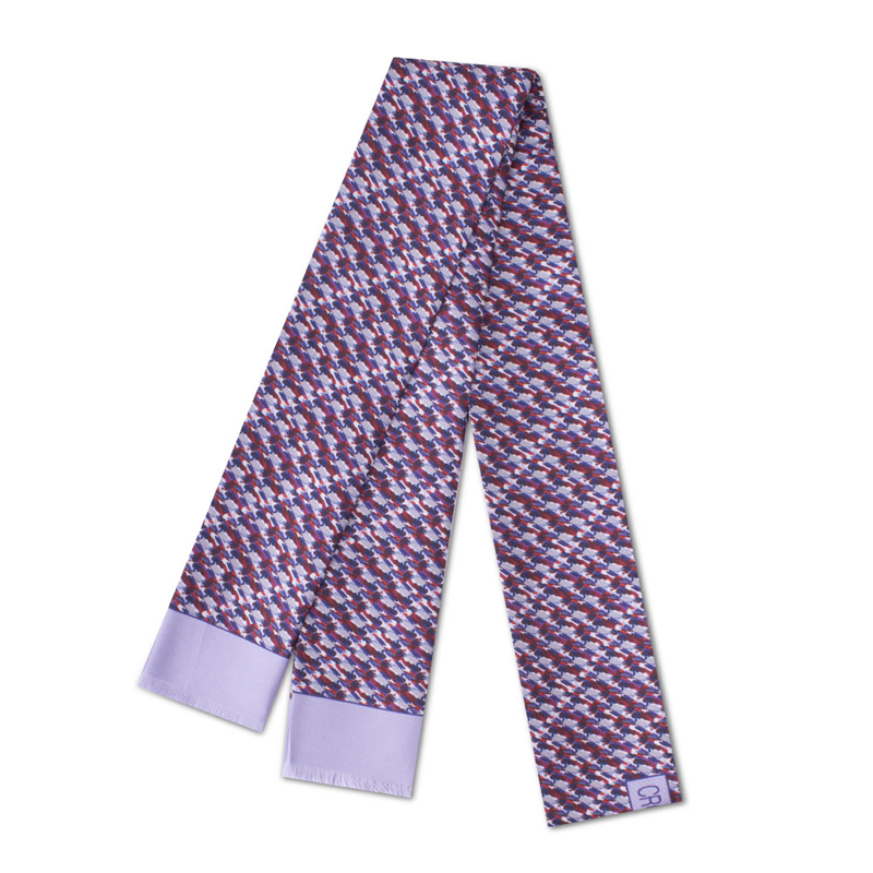 Šal Kravata CROATA Klasični Klasična Razno Svijetlo siva  Svila 100%  