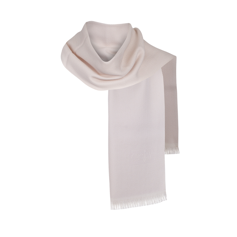 Šal CROATA Klasični Šal, klasičan Razno Bijela  Vuna 100%  