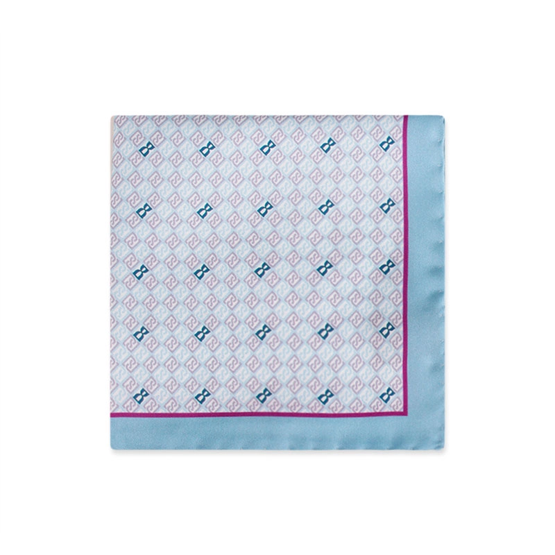 Rupčić CROATA Tematski Tematska Glagoljica Svijetlo plava  Svila 100%  