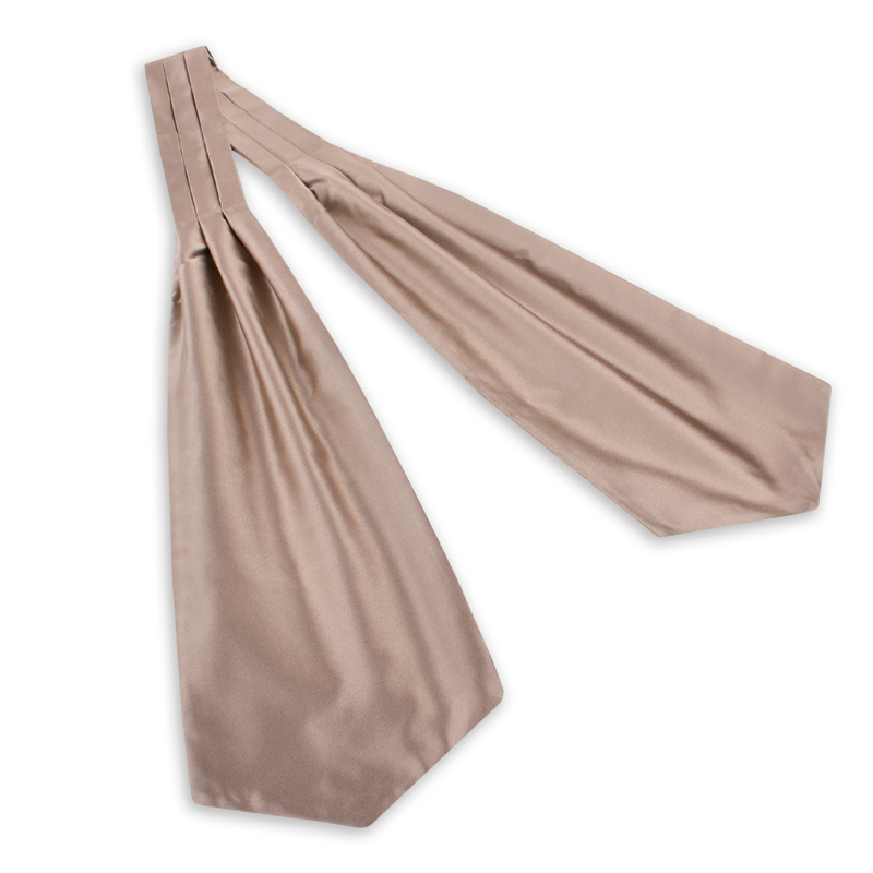 Vratna marama CROATA Klasični Klasična Jednobojni Siva  Svila 100%  