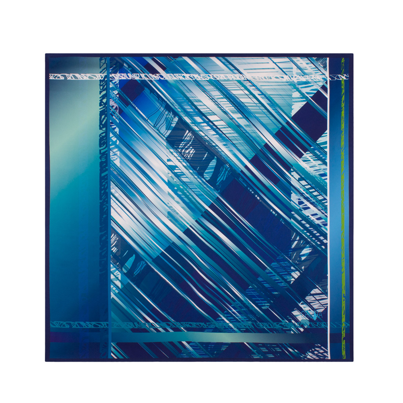 Mali rubac CROATA Klasični Rubac, klasičan Razno Plava  Svila 100%  