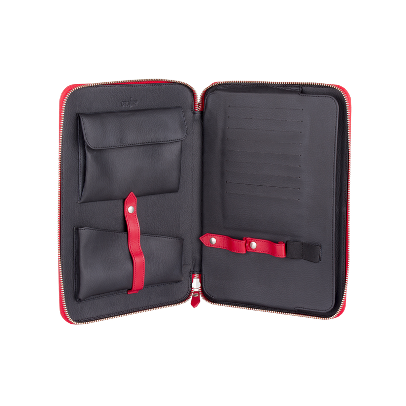 Etui za tablet CROATA Tematski Tematska Glagoljica Crvena  Koža 100%  