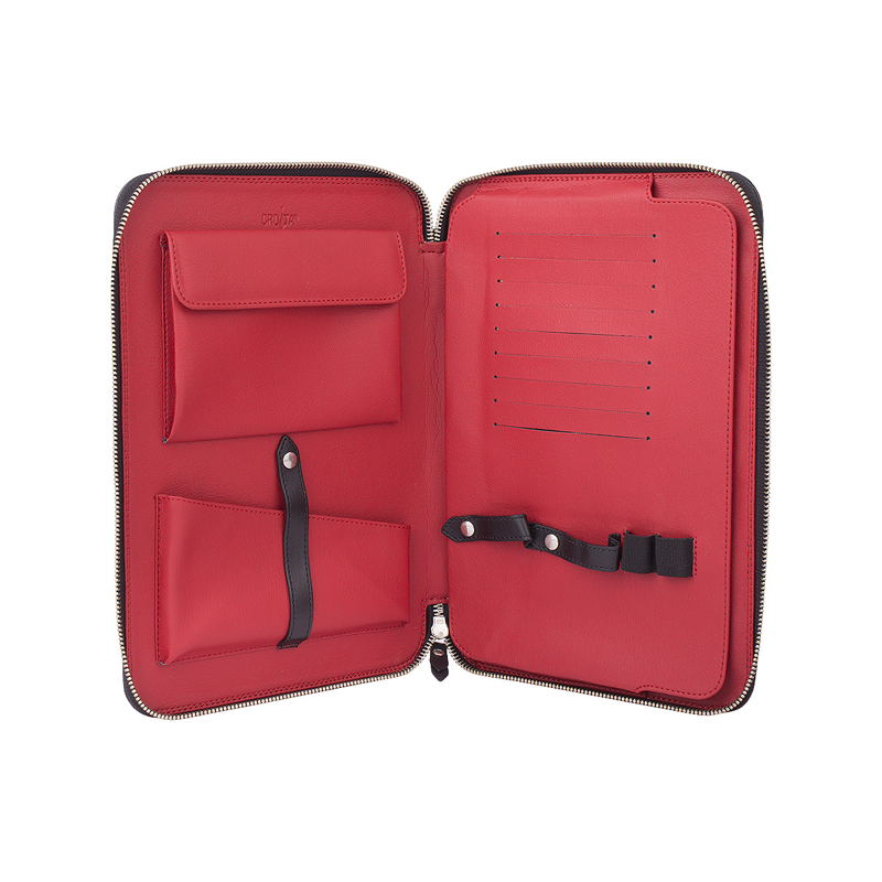 Etui za tablet CROATA Tematski Tematska Glagoljica Crna  Koža 100%  